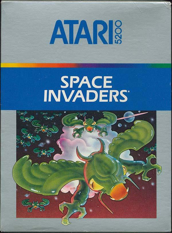 Space Invaders (1982) (Atari) Box Scan - Front
